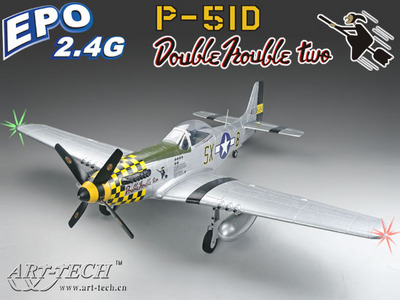 Art-Tech P-51D Mustang 400CL 2.4GHz (RTF Version) [AT21084]